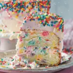 Funfetti Explosion Birthday Ice Cream Cake