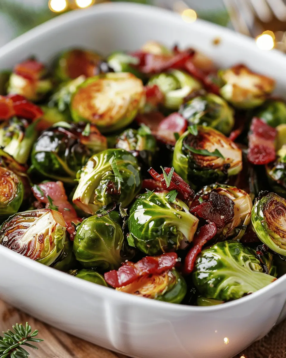 Brussels Sprouts with Turkey Bacon: A Deliciously Easy Recipe