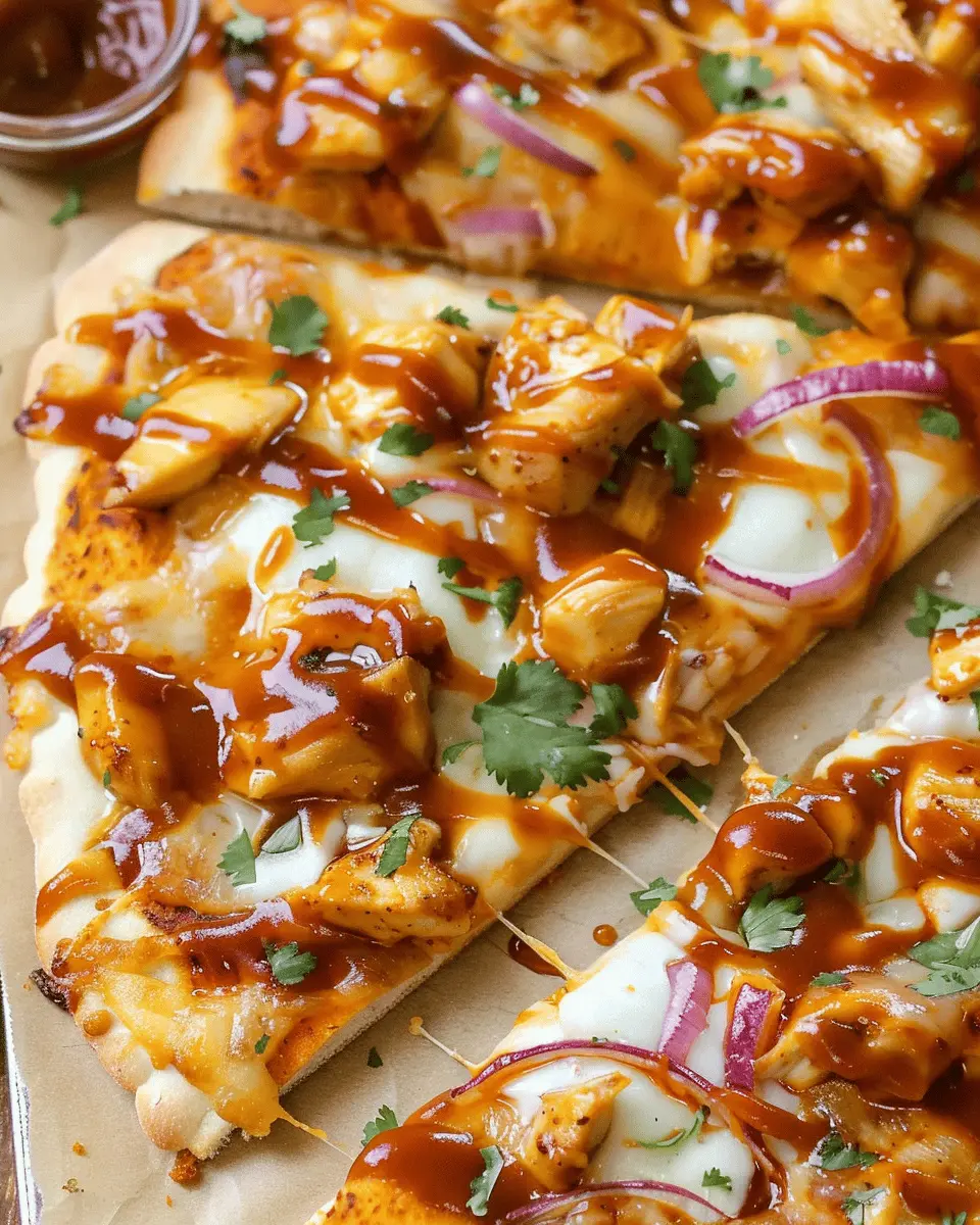 BBQ Chicken Flatbread Pizza: Easy & Indulgent Weeknight Meal
