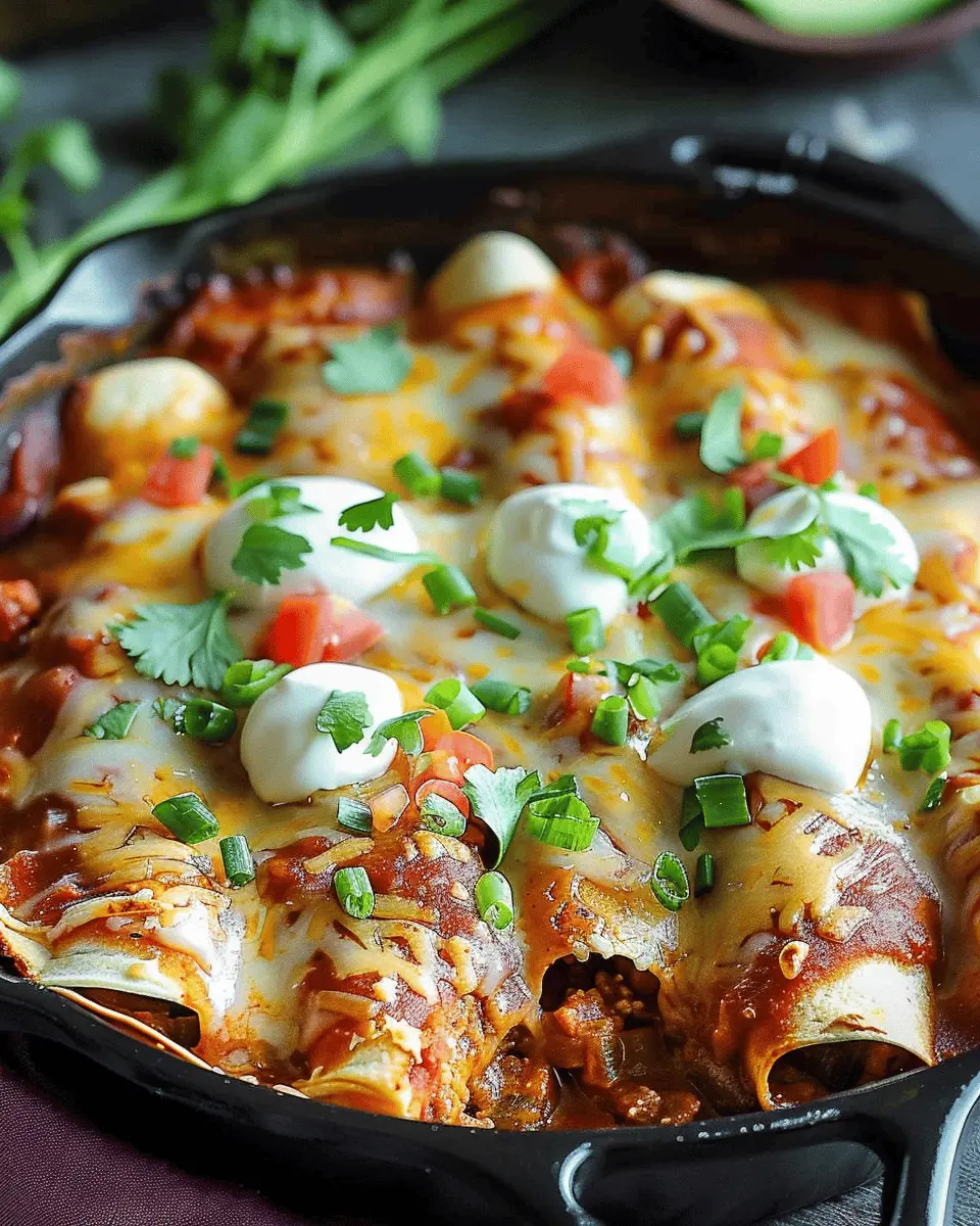 Dutch Oven Enchiladas: The Easy, Flavorful Comfort Food You’ll Love