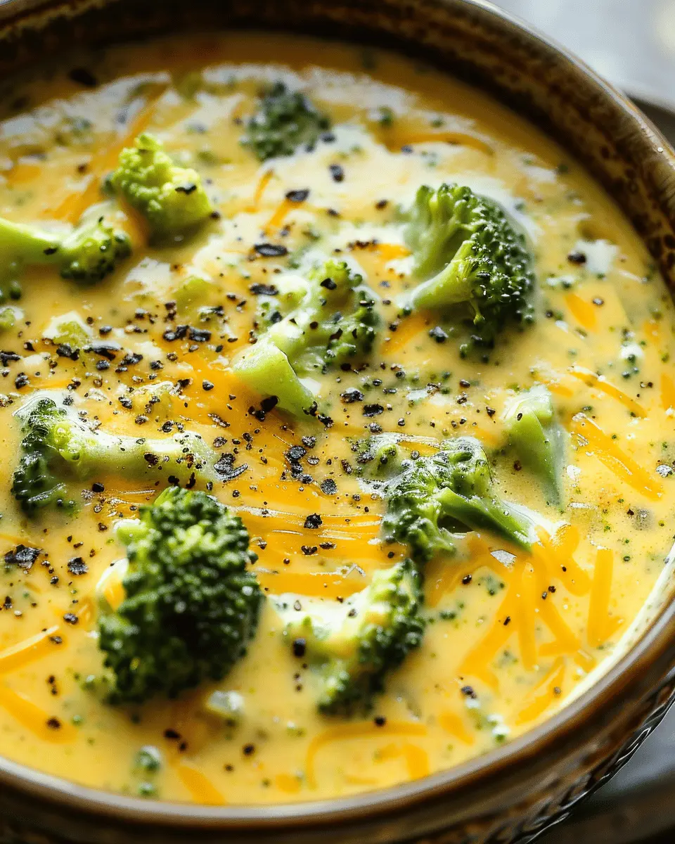 Crockpot Broccoli Cheese Soup: Easy, Creamy Comfort for All