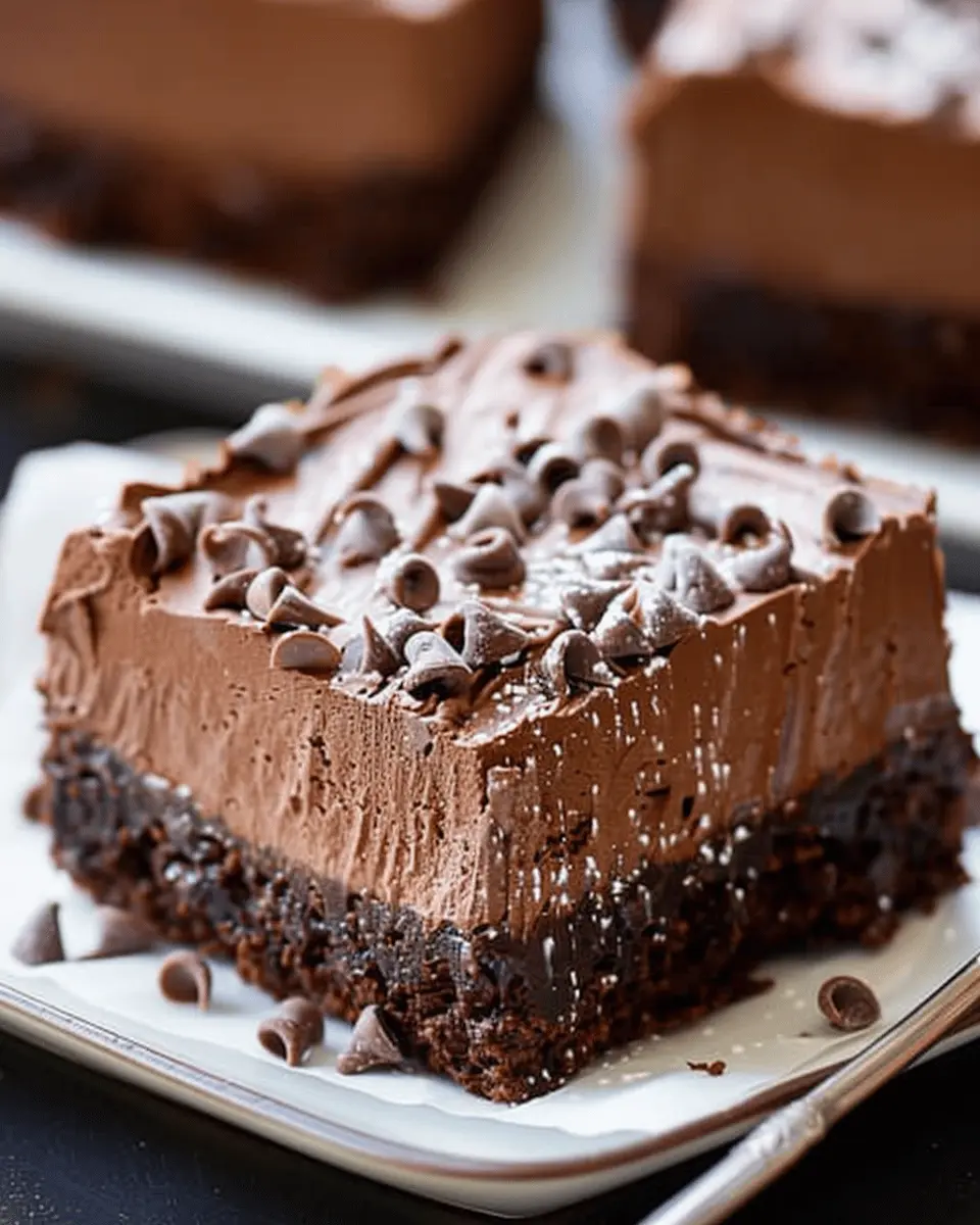 Chocolate Mousse Brownies Recipe: The Best Indulgent Treat