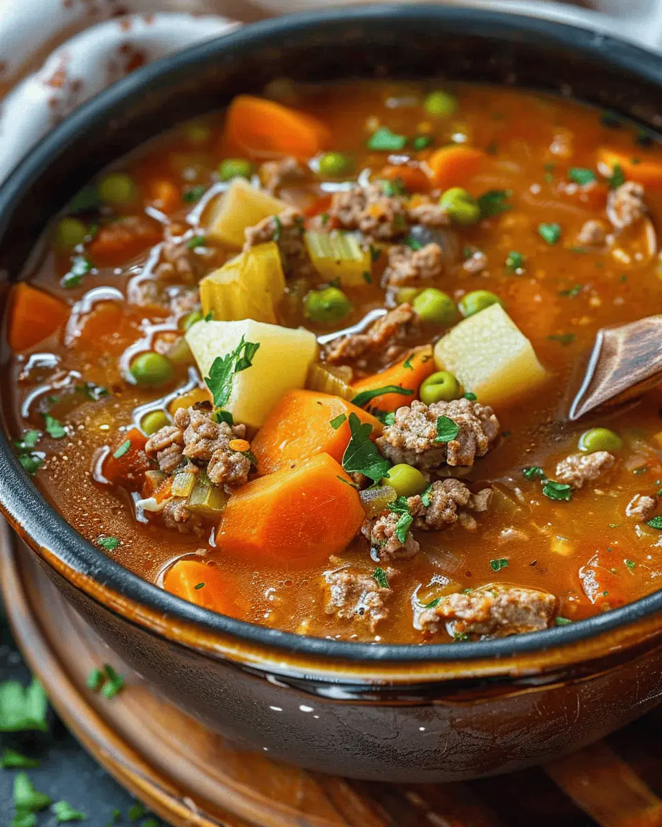 Vegetable Beef Soup: A Hearty, Healthy Delight for All