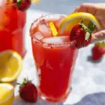 The Best Hibiscus Tea Strawberry-Lemonade Refresher