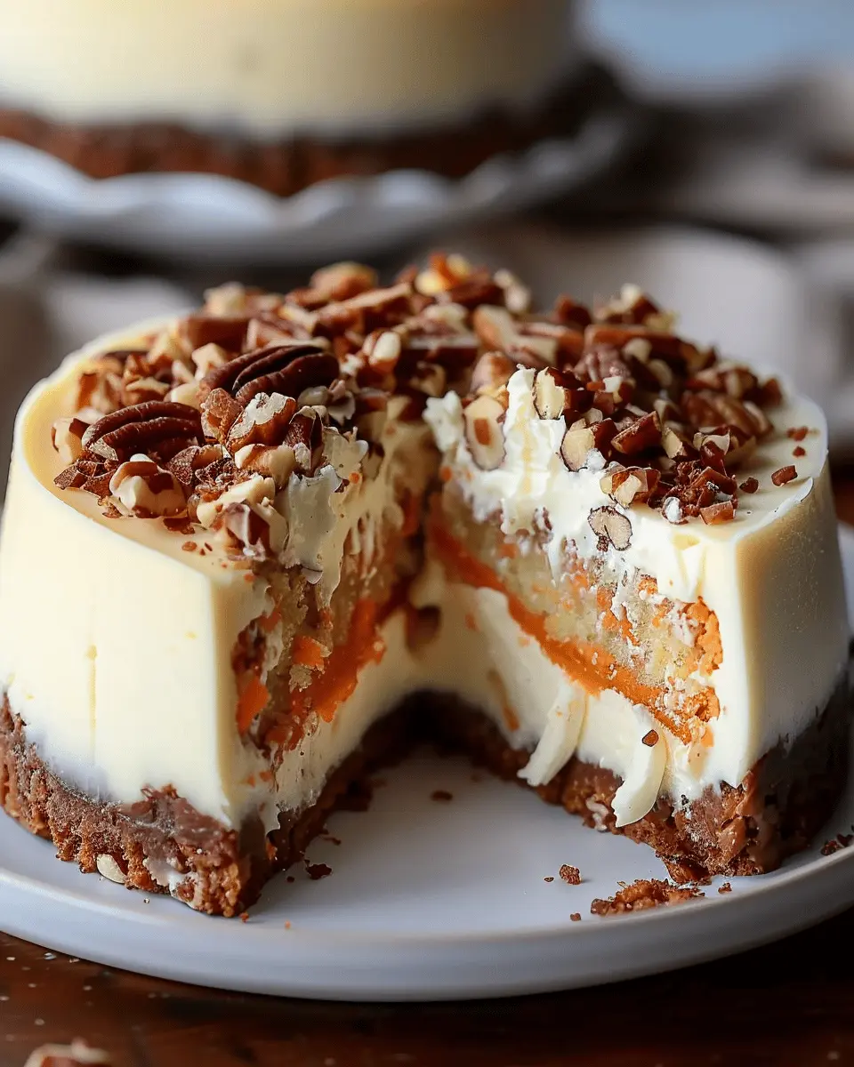 Carrot Cake Cheesecake Recipe: The Best Indulgent Dessert Ever
