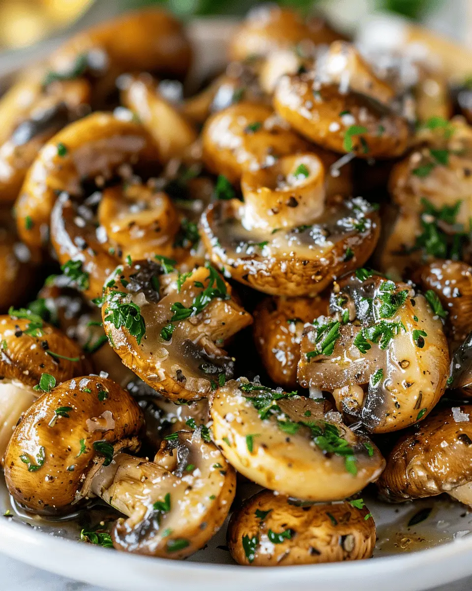 Garlic Butter Mushrooms: The Best Savory Treat for Home Cooks