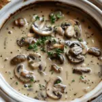Crockpot Mushroom Soup