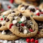 Winter Wonderland Chocolate Chip Christmas Cookies