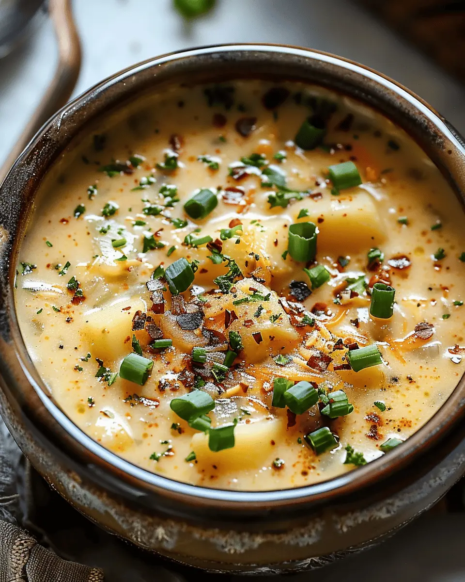 Crockpot Potato Soup: The Best Comfort Food with Turkey Bacon