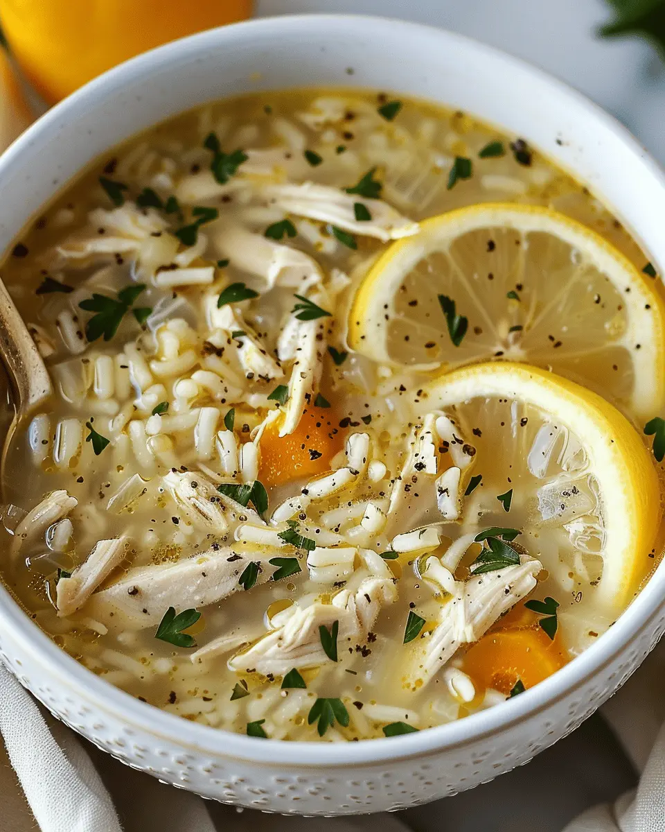 Crockpot Lemon Chicken Soup: Easy Comfort Food for All