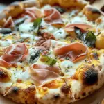 White Pizza with Prosciutto