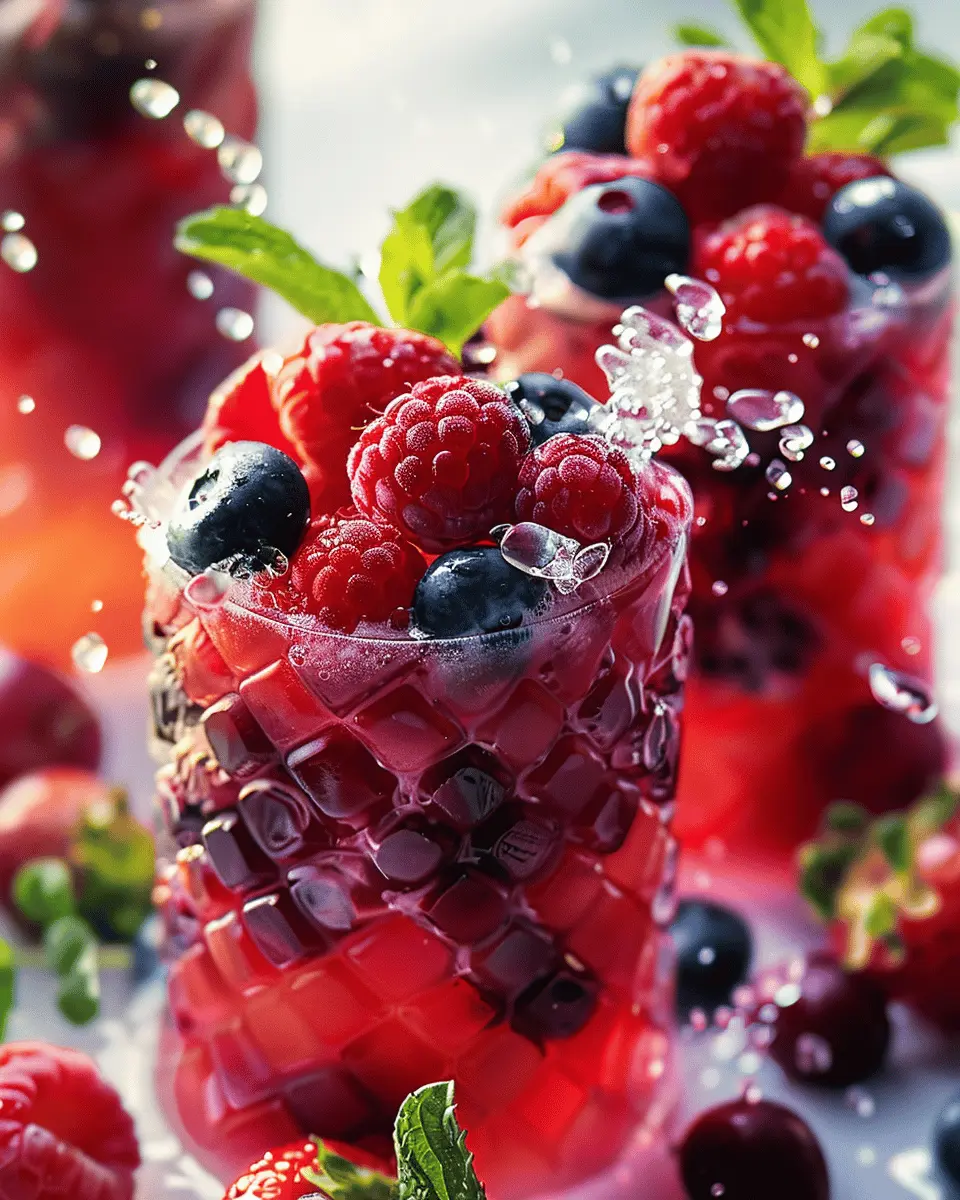 Tropical Berry Splash: Refreshing and Easy Summer Smoothie Recipe