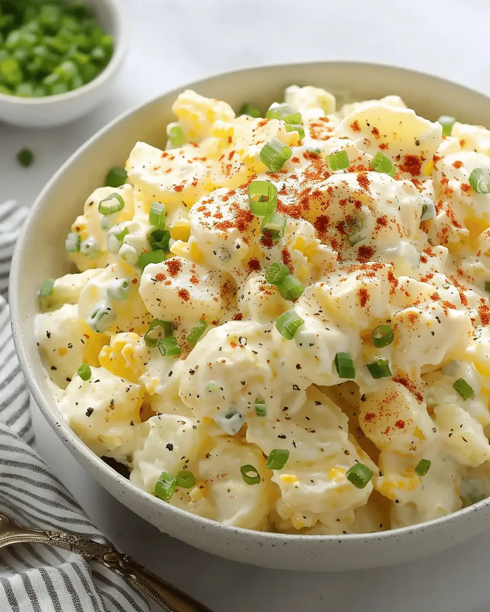 Creamy Potato Salad Recipe: The Best Twist with Turkey Bacon