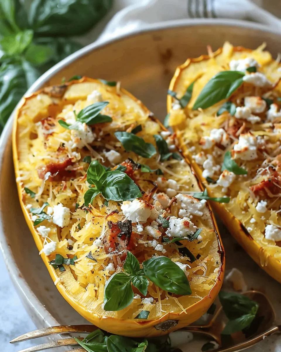 Easy Baked Feta Spaghetti Squash: A Healthy and Delicious Twist