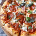 Hot Honey Pepperoni Ricotta Pizza