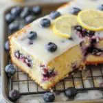 Lemon Blueberry Sheet Cake