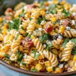 Easy Mexican Street Corn Pasta Salad