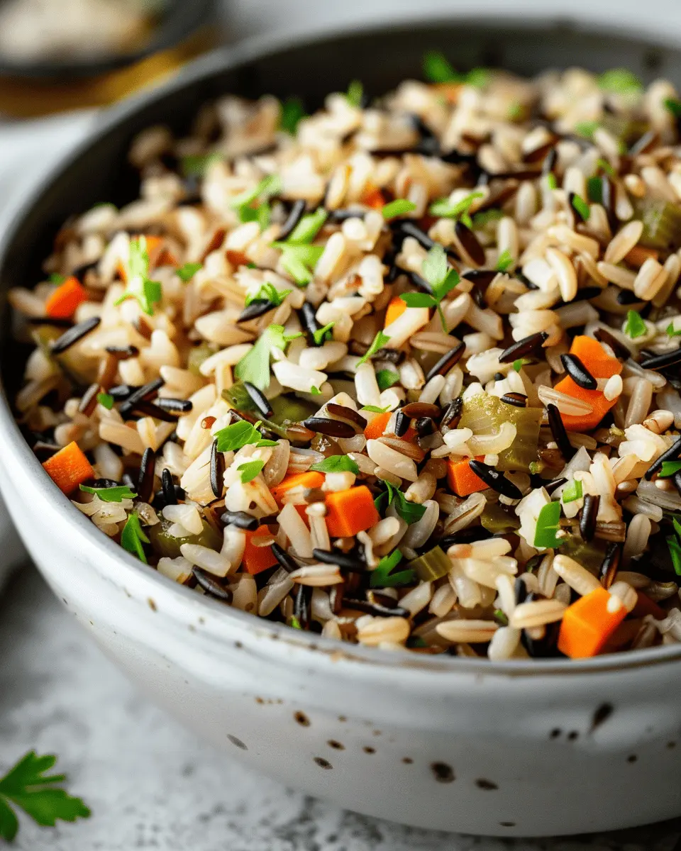 Wild Rice Pilaf with Turkey Bacon: A Healthy Cozy Delight