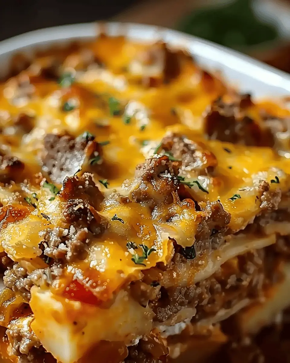 Hobo Casserole: Easy Comfort Food with Turkey Bacon and Chicken Ham