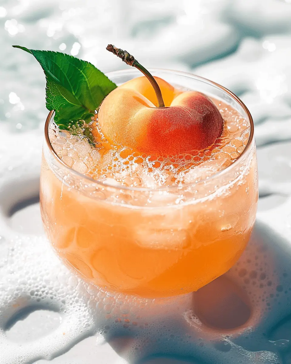 Peach On The Beach: Juicy Turkey Bacon & Chicken Ham Delight