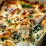 Creamy Chicken and Spinach Casserole