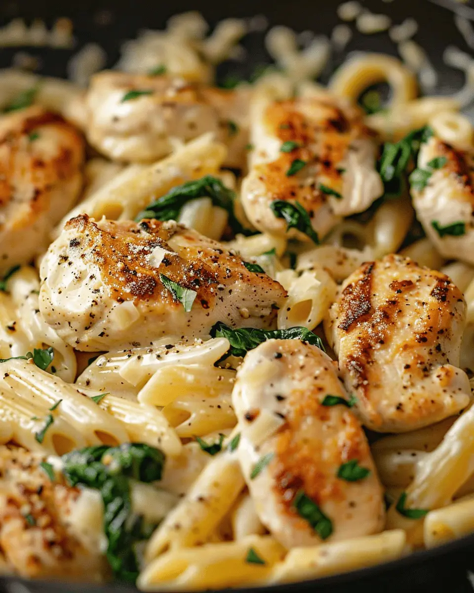 Healthy Garlic Parmesan Chicken Pasta Recipe You’ll Love