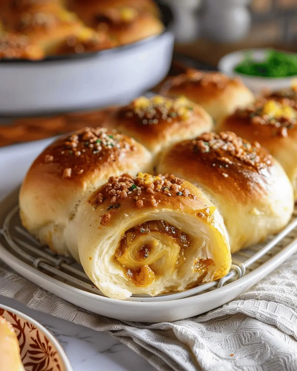 Breakfast Rolls: Easy Turkey Bacon and Chicken Ham Delight