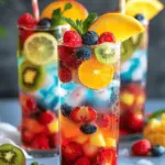 Rainbow Fruit Sparkler
