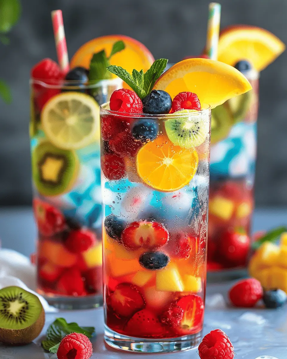Rainbow Fruit Sparkler: The Refreshing, Easy Treat You’ll Love