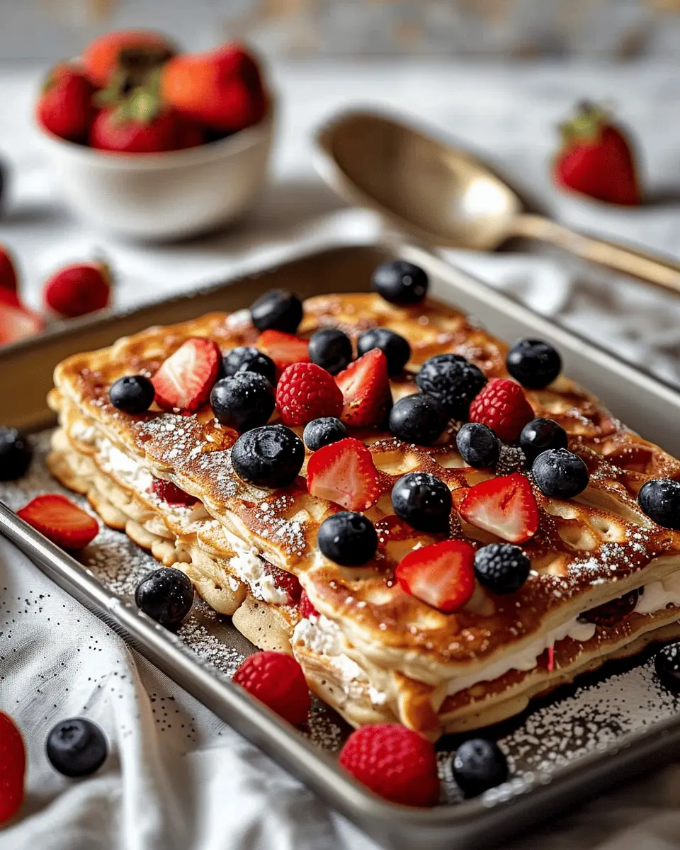 Quick and Easy Sheet Pan Pancakes: Fluffy Delights for All