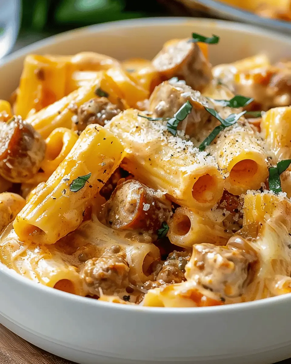 Creamy Italian Sausage Rigatoni: A Comforting Family Favorite