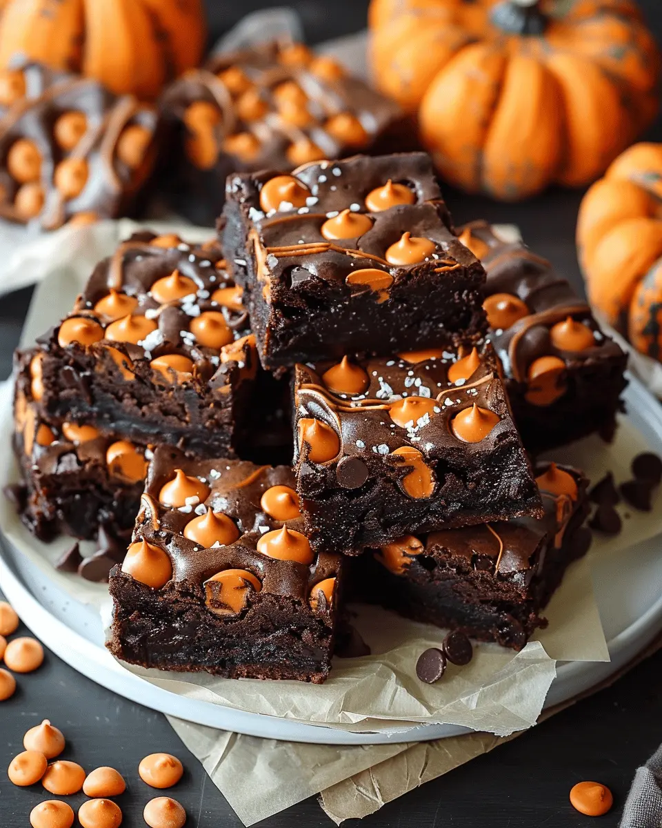 Pumpkin Patch Brownies: Indulgent Fall Treats for Everyone