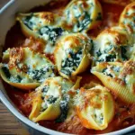 Spinach and Ricotta Stuffed Shells Recipe