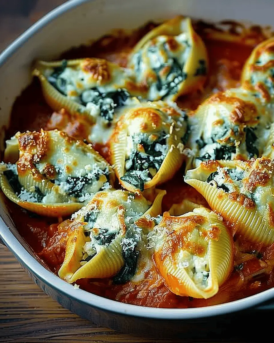 Spinach and Ricotta Stuffed Shells Recipe: Easy, Comfort Food Delight