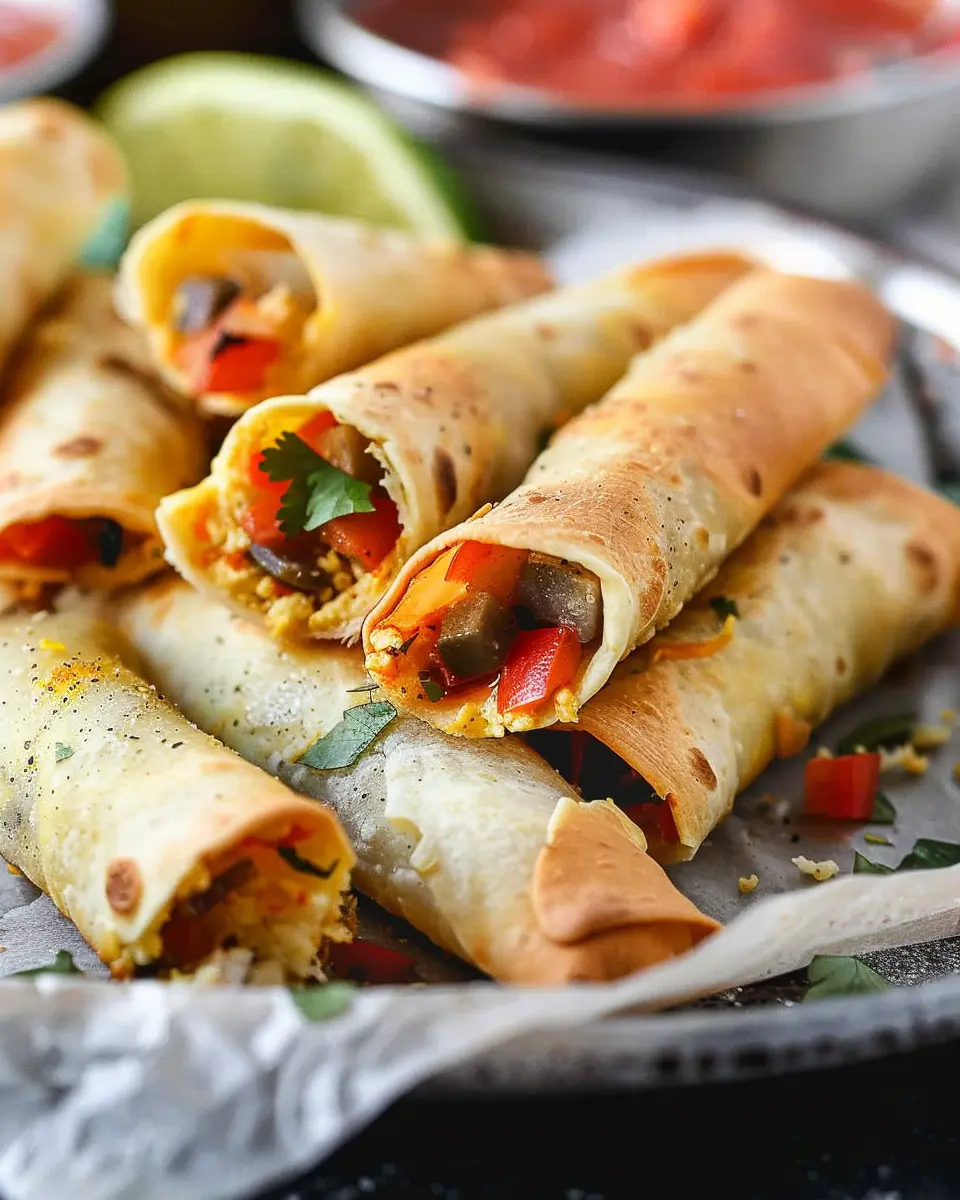 Breakfast Taquitos