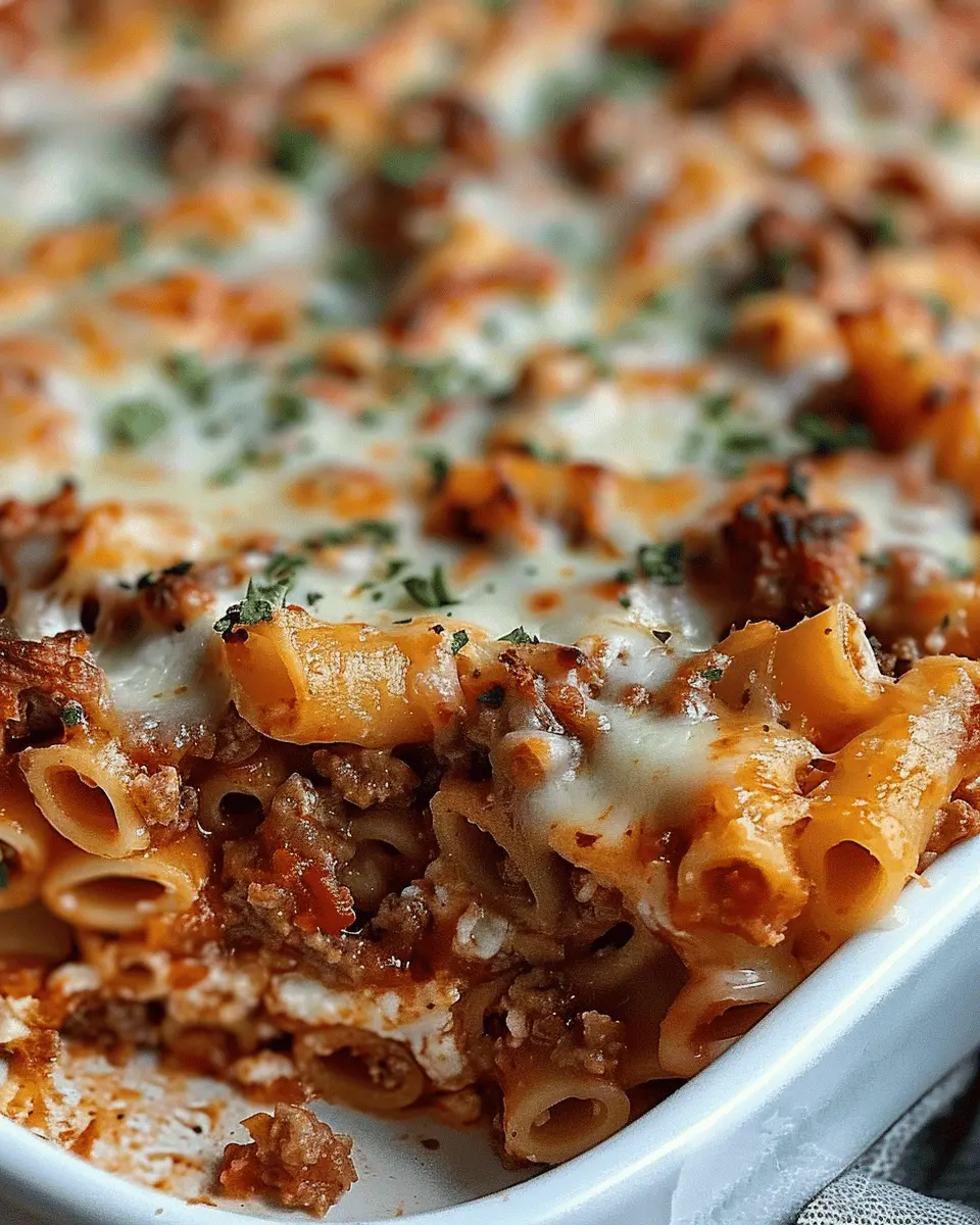 Million Dollar Baked Ziti: A Delicious Twist with Turkey Bacon and Chicken Ham