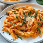 High-Protein Creamy Roasted Red Pepper Pasta
