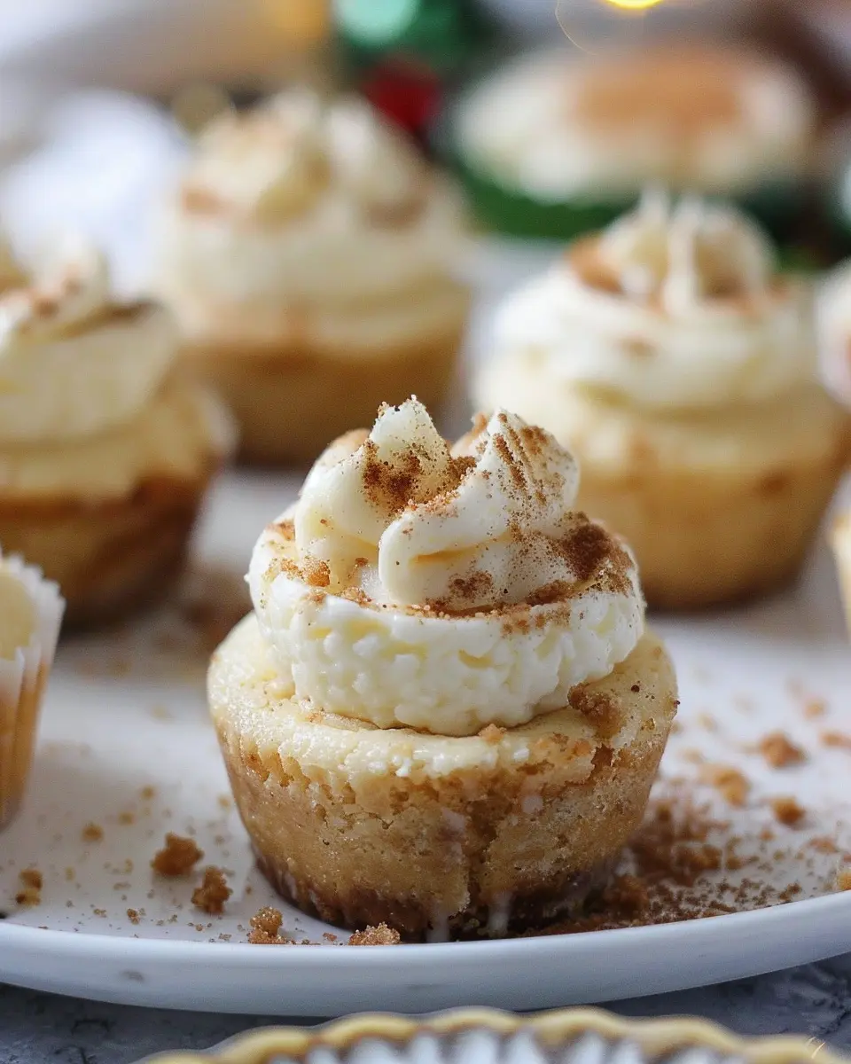 Mini Eggnog Cheesecakes: The Best Holiday Treats for Everyone
