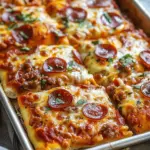 Homemade Sheet Pan Pizza Recipe