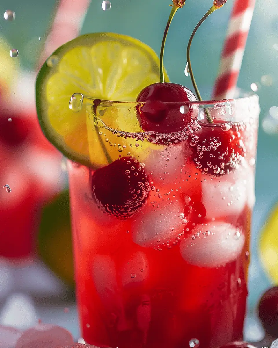Cherry Limeade Splash: A Refreshing Twist on Classic Drinks