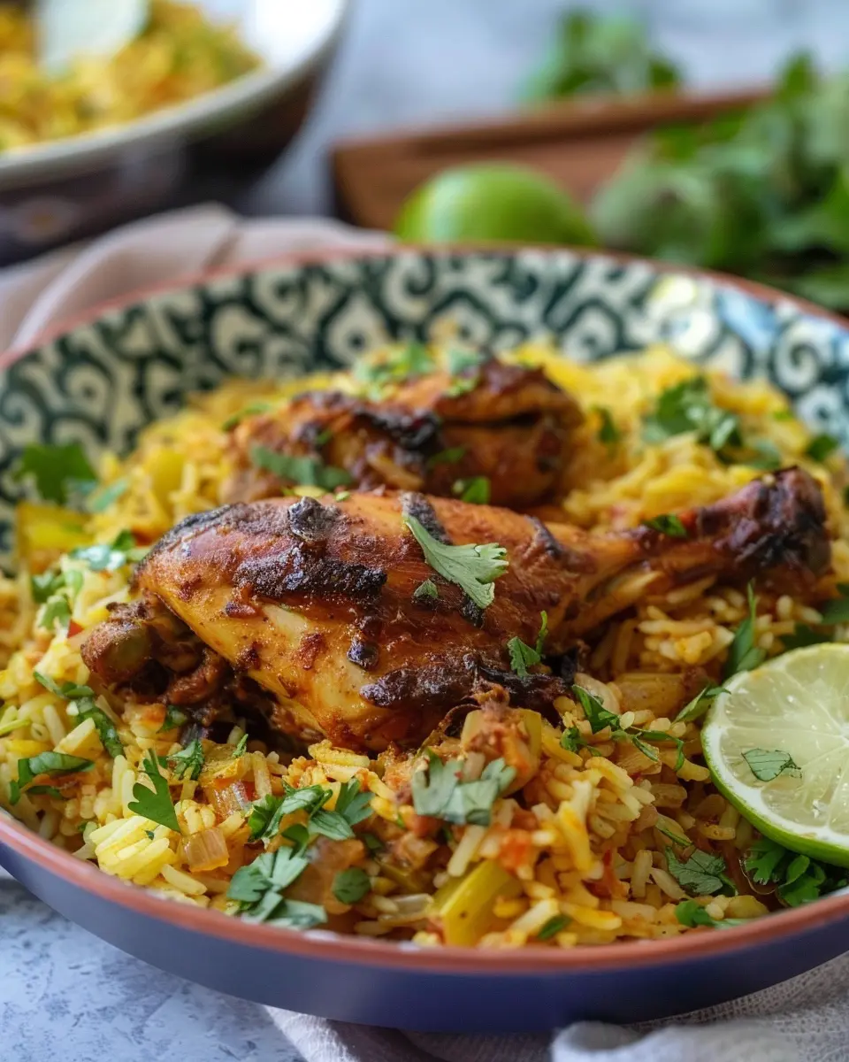 Moroccan Chicken & Rice