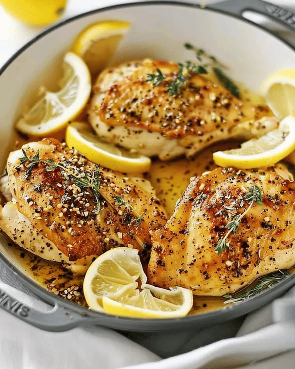 Lemon Pepper Chicken: The Juicy Homemade Delight You Crave
