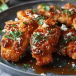Crispy Hot Honey Feta Chicken