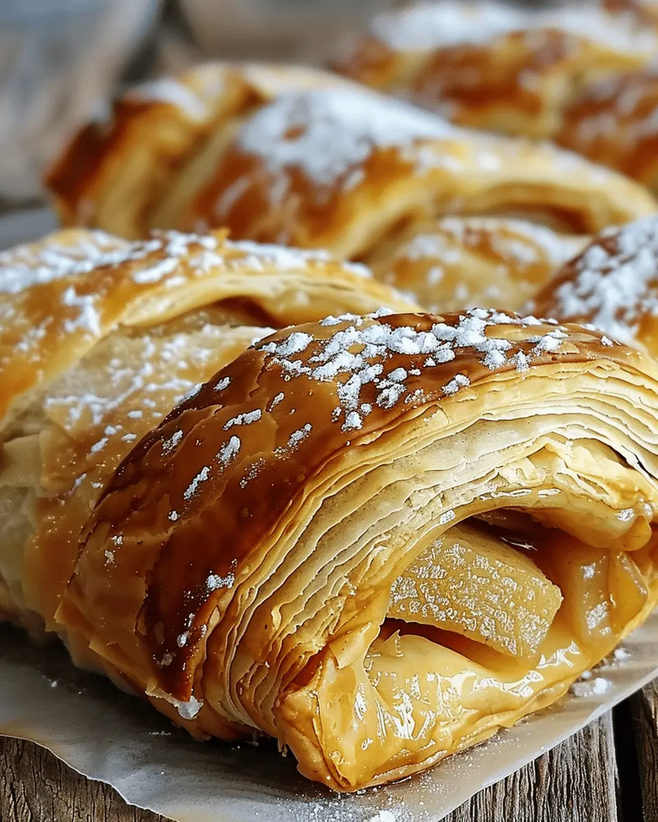 Apple Puff Pastry Rolls: Easy & Tasty Treats for Everyone