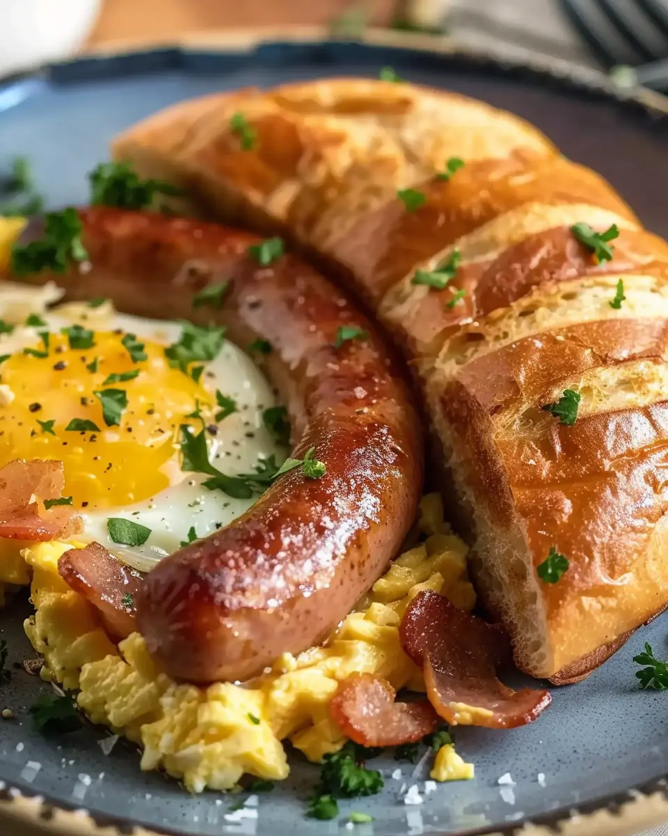 Sausage Egg Breakfast