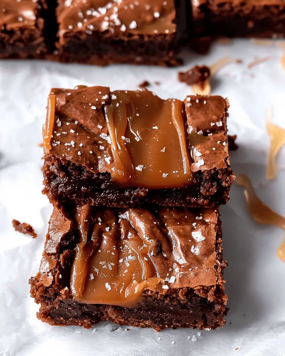 No Bake Caramel Brownies Recipe: Indulgent Treat for Any Occasion