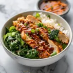 Healthy Sticky Chicken Bowls Recipe
