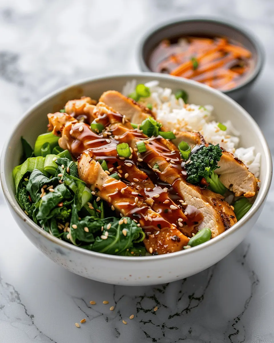 Healthy Sticky Chicken Bowls: Easy Recipe for Family Nights