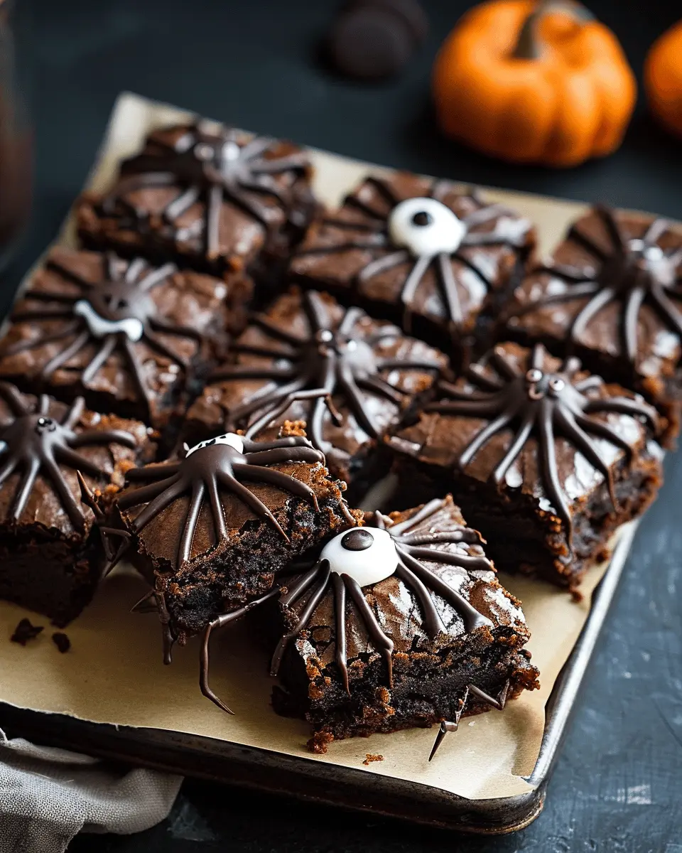 Spooky Spider Brownies: The Best Treat for Halloween Fun