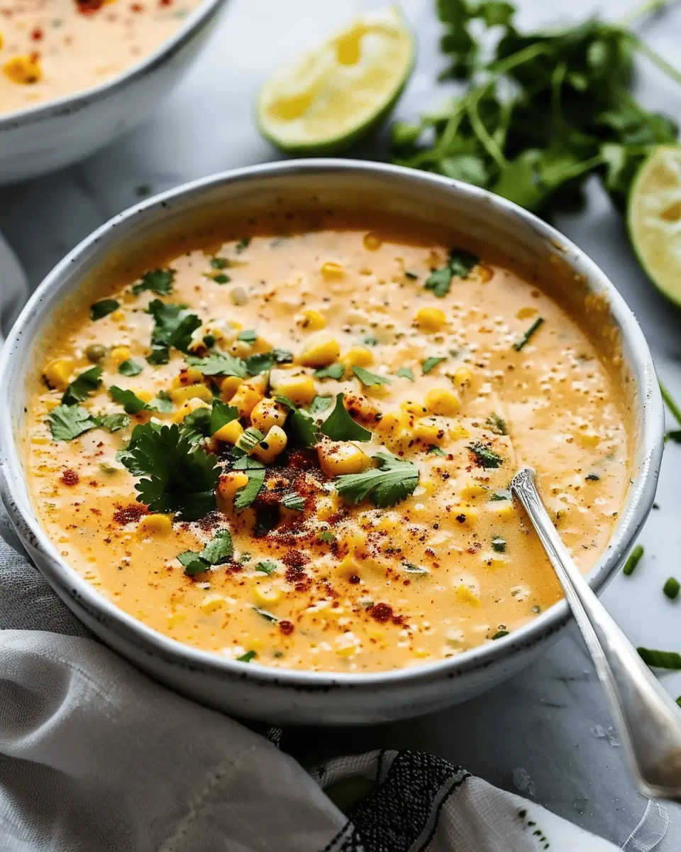 Mexican Street Corn Soup: A Comforting and Easy Family Favorite
